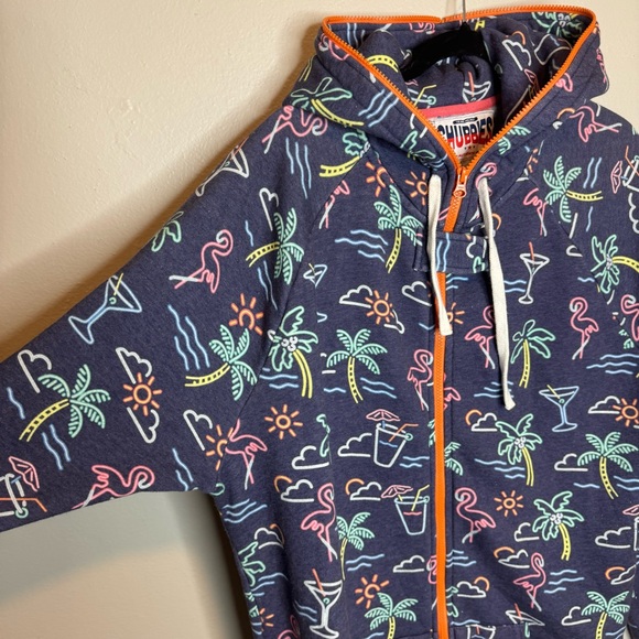 Chubbies Onesie One Piece Chubsies Full Zip Up Shorts Romper Adult Fleece - Picture 5 of 11